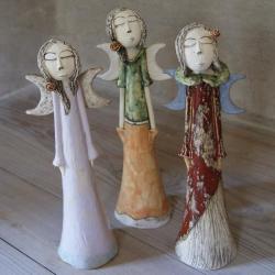 figurka,anioł, - Ceramika i szkło - Wyposażenie wnętrz