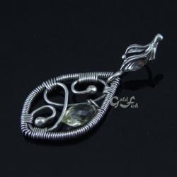 elegancki wisiorek wire-wrapping - Wisiory - Biżuteria