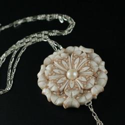elegancki,romantyczny,z perłami - Naszyjniki - Biżuteria