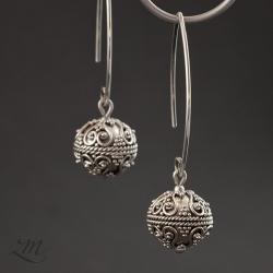 srebro,balik,kolczyki - Kolczyki - Biżuteria
