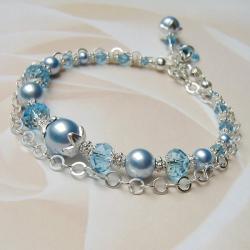 kreatywna perlowa bransoletka - Bransoletki - Biżuteria