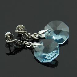błyszczące kryształki Swarovski - Kolczyki - Biżuteria