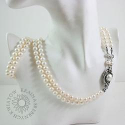 klasyczny,elegancki,perły - Komplety - Biżuteria