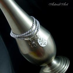 bransoletka,srebro - Bransoletki - Biżuteria