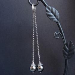 kolczyki z perłami - Kolczyki - Biżuteria