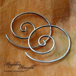 Oryginalne spiralne kolczyki - Kolczyki - Biżuteria