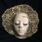 Ceramika i szkło twarz,maska,kobieta ceramika