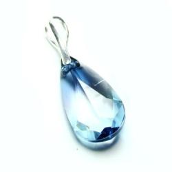 niebieski wisiorek,Swarovski Ocean Blue - Wisiory - Biżuteria