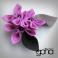 Broszki liliowa broszka,z filcu,filcowa,kwiaty