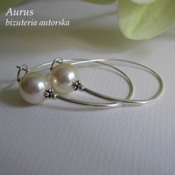 eleganckie,uniwersalne kolczyki z perłami - Kolczyki - Biżuteria