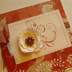 romantyczna kartka,urodzinowa,imieninowa kartka, - Kartki okolicznościowe - Akcesoria