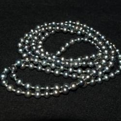 klasyczny,perłowy,długi naszyjnik - Naszyjniki - Biżuteria