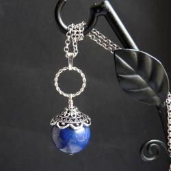 Naszyjnik z lapisem lazuli - Naszyjniki - Biżuteria