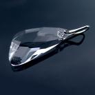 Wisiory wisior Swarovski Wing crystal i srebro