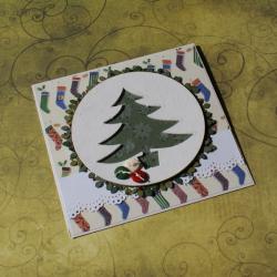 Boże Narodzenie,kartka świąteczna,na święta - Kartki okolicznościowe - Akcesoria