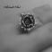Pierścionki srebrny pierścionek z różą