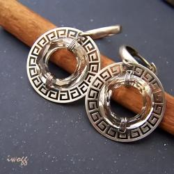 eleganckie,oryginalne kolczyki z Swarovskim - Kolczyki - Biżuteria