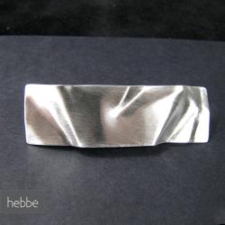 srebrna broszka,nowoczesna,hebbe - Broszki - Biżuteria