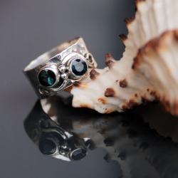 pierścionek z turmalinami,wyjątkowy - Pierścionki - Biżuteria