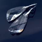 Kolczyki kolczyki Swarovski Wing crystal i srebro