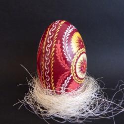Wielkanocna pisanka batikowa - Inne - Wyposażenie wnętrz