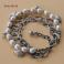 Bransoletki bransoletka,perły,srebro Bali,łańcuszki