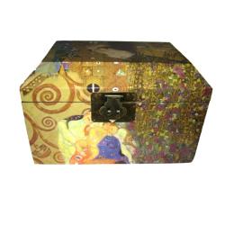 album,skrzynia na zdjęcia,ekskluzywna,Klimt - Pudełka - Wyposażenie wnętrz