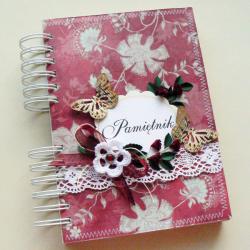 pamiętnik,romantyczny,zapiski,notes,wspomnienia - Notesy - Akcesoria