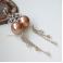 Kolczyki eleganckie,ekskluzywne kolczyki,perły Seashell