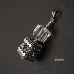 srebro Bali,Swarovski - Wisiory - Biżuteria