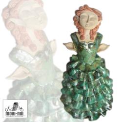 elf,fantazy,legenda,baśń,glina szamotowa - Ceramika i szkło - Wyposażenie wnętrz