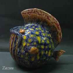 rybcia,ceramika,dekoracja,unikat - Ceramika i szkło - Wyposażenie wnętrz