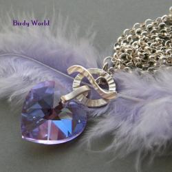 ekskluzywny wisior z kryształem Swarovski - Wisiory - Biżuteria