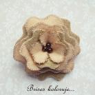 Broszki broszka filcowy kwiat