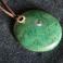 Wisiory turkusowo-zielony,okrąg,ceramika
