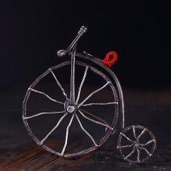 broszka jak rower,broszka dla cyklistki,prezent - Broszki - Biżuteria
