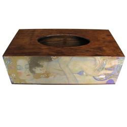 ekskluzywny,dla mamy,drewniany,Klimt - Pudełka - Wyposażenie wnętrz