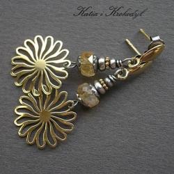 romantyczne,kwiaty - Kolczyki - Biżuteria
