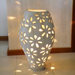 lampa,oświetlenie,dekoracja,lampa ceramiczna - Ceramika i szkło - Wyposażenie wnętrz