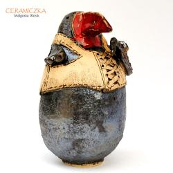 ptasiek,zwierzak,unikat,dekoracja wnętrz - Ceramika i szkło - Wyposażenie wnętrz