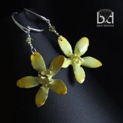 kolczyki z kwiatami - Kolczyki - Biżuteria