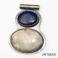 Wisiory fossil,srebro,lapis lazuli,piryt,wisior
