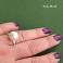 Pierścionki delikatny pierścionek z okazałą perłą