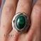 Pierścionki pierścionek,srebro,malachit,zielony