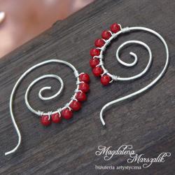spiralki,spiralne,kobiece - Kolczyki - Biżuteria
