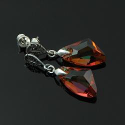błyszczące kolczyki,kryształy Swarovski Galactic - Kolczyki - Biżuteria