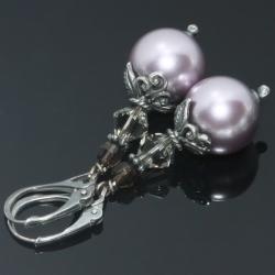 z perłami swarovskiego - Kolczyki - Biżuteria