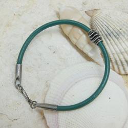 Minimalistyczna bransoletka z rzemieniem - Bransoletki - Biżuteria