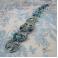 Bransoletki bransoleta,w błękitach,art clay,wire-wrapping
