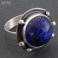 Pierścionki srebrny pierścionek z lapis lazuli